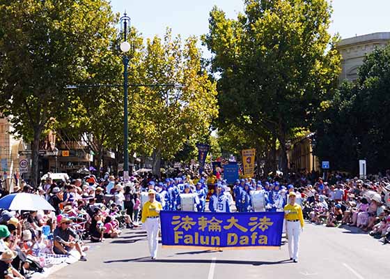 Image for article Bendigo, Australia: Falun Dafa Group Performs in Easter Gala Parade
